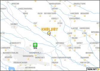 map of Khalvay