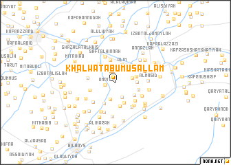 map of Khalwat Abū Musallam