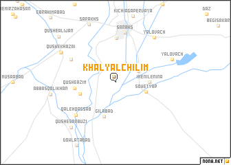 map of Khalyalʼchilim