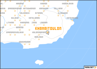 map of Khamaítoulon