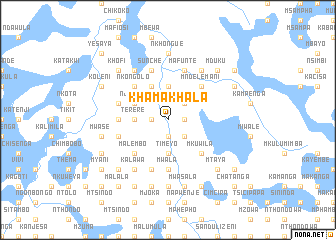 map of Khamakhala