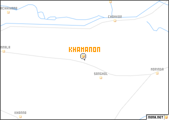 map of Khamānon