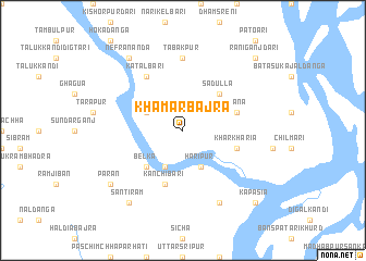 map of Khāmār Bajra