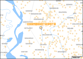 map of Khambā Hothi Pota