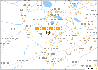 map of Khambar Nagar