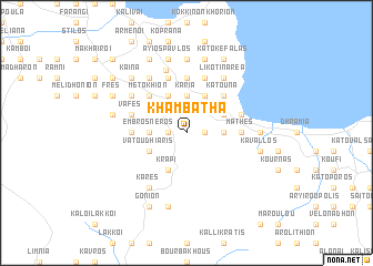 map of Khámbatha