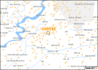 map of Khambe