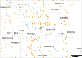 map of Khambi Head