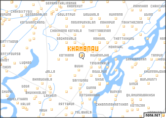 map of Khamb Nau