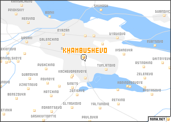 map of Khambushëvo