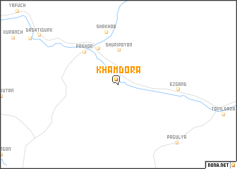 map of Khamdora