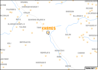 map of Khames