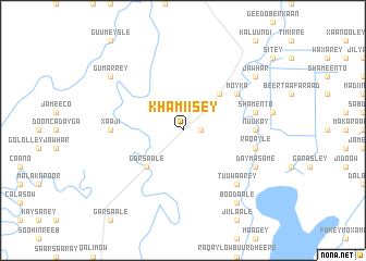 map of Khamiisey