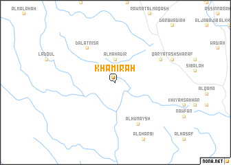 map of Khamīrah