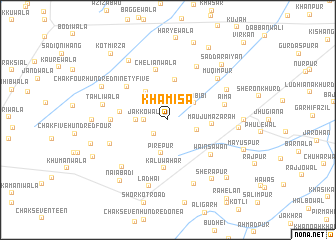 map of Khamīsa