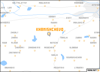 map of Khamishchevo