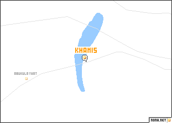 map of Khamīs