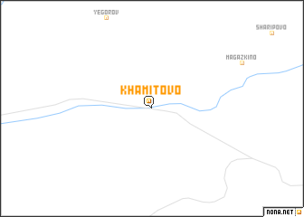 map of Khamitovo