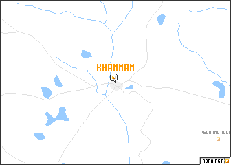 map of Khammam