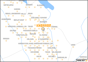 map of Khammar