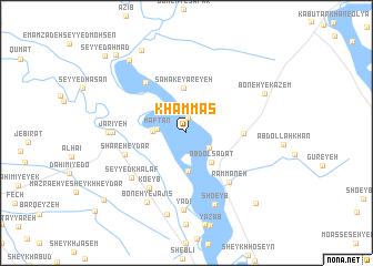 map of Khammās