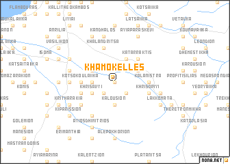 map of Khamokélles