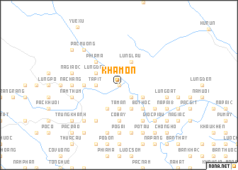 map of Kha Mon