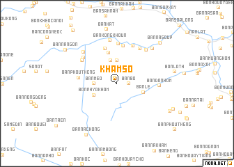 map of Kham Sô