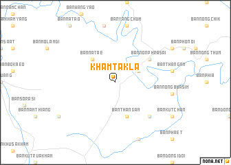 map of Kham Ta Kla