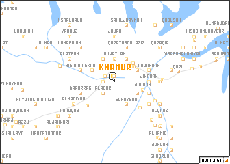 map of Khamūr