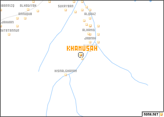 map of Khamūsah