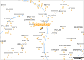 map of (( Khamusha ))