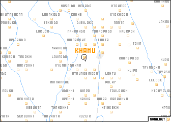 map of Khamu