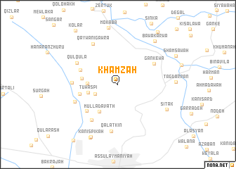 map of Khamzah