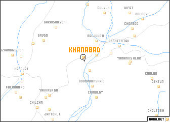 map of Khanabad