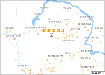 map of Khanaki Kili