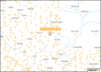 map of Khanariāni