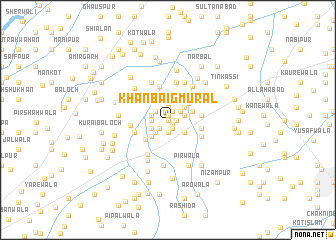 map of Khān Baig Murāl