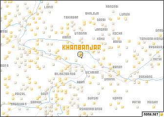 map of Khān Banjār