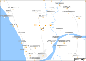 map of Khandakia