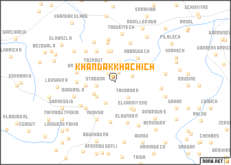 map of Khandak Khachich