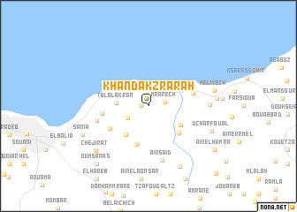 map of Khandak Zrarah