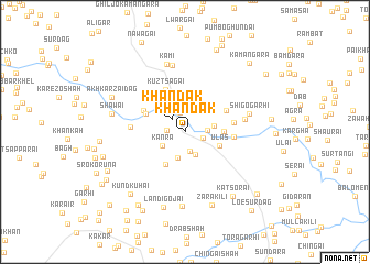 map of Khandak