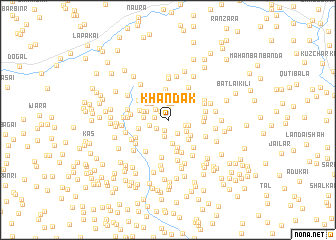 map of Khandak