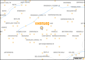 map of Khandaq