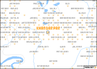 map of Khāndārpār