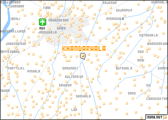 map of Khandarwala