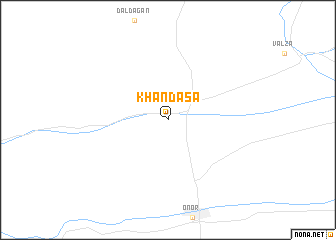 map of Khandasa