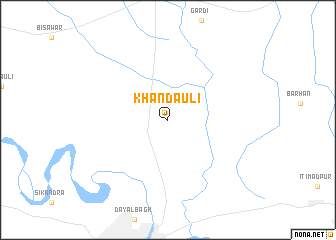 map of Khandauli