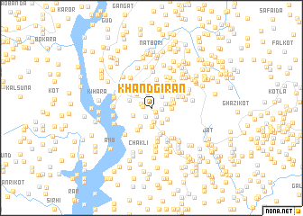 map of Khandgirān
